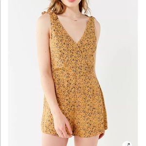Urban Outfitters Sally Surplice Romper